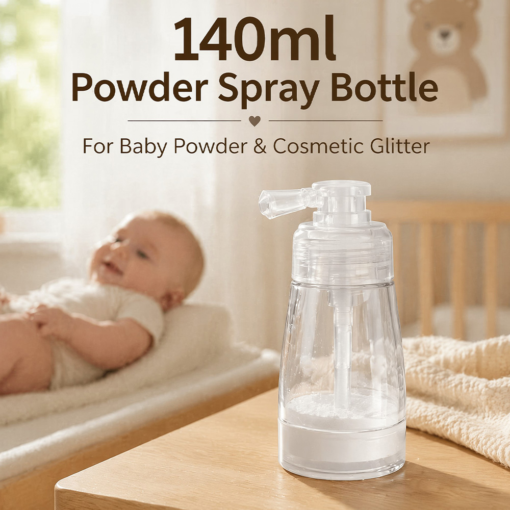 Baby Products Distributor - Botol Semprot Bedak Kering Tipe Tekan