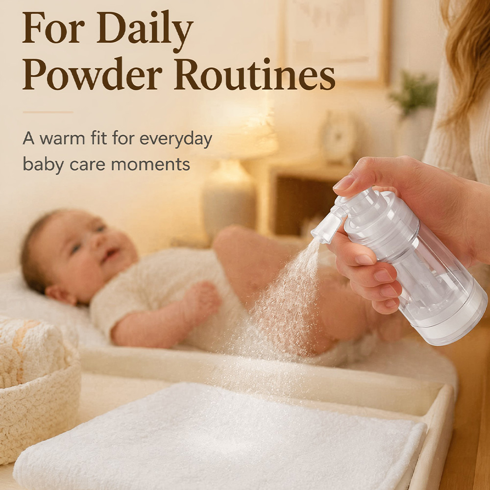 Botol Semprot Bedak Kering Tip - Baby Products Distributor ulasan dan harga