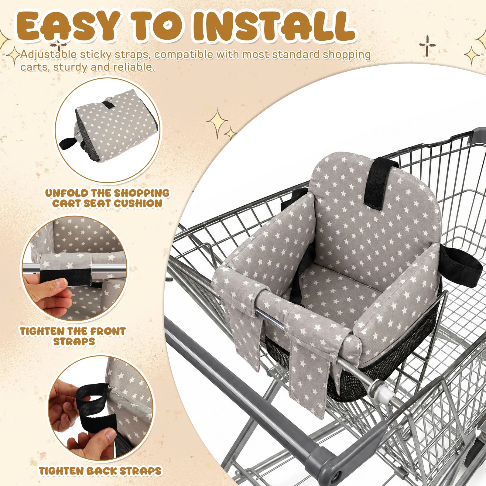 Penutup Bantal Kursi Tinggi Ba - Baby High Chair Booster ulasan dan harga