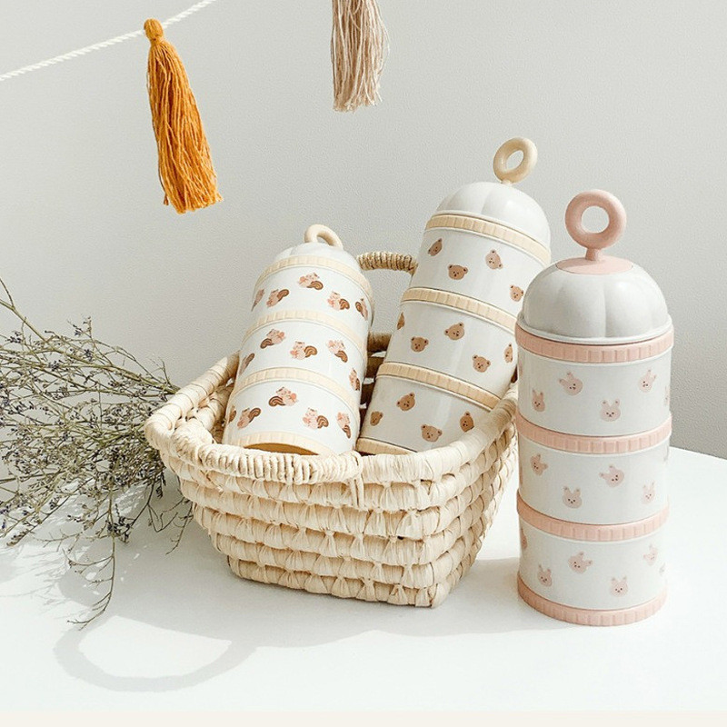 Kotak wadah susu beruang lucu, - Baby Products Distributor ulasan dan harga