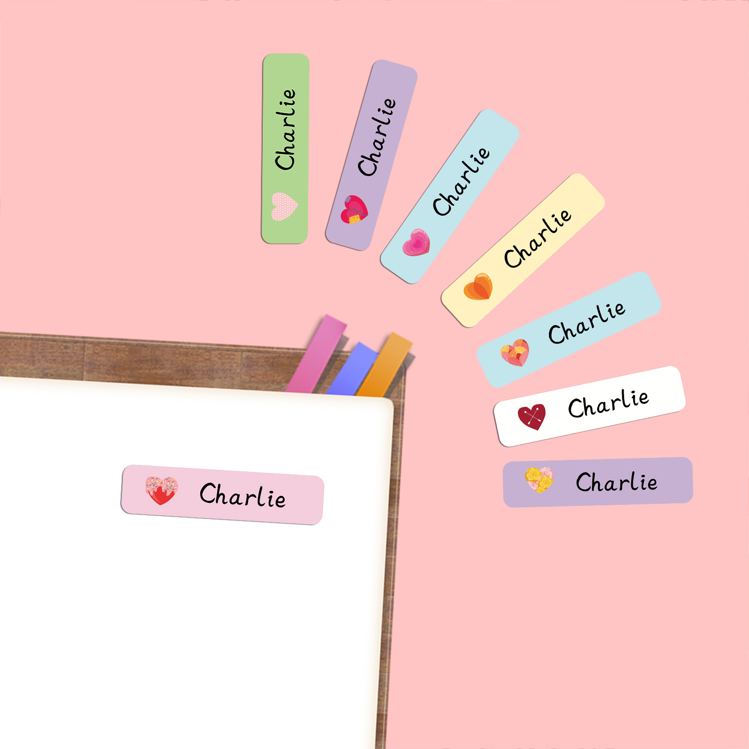 Stiker Label Nama Bentuk Hati  - Zwitsal Baby Products ulasan dan harga