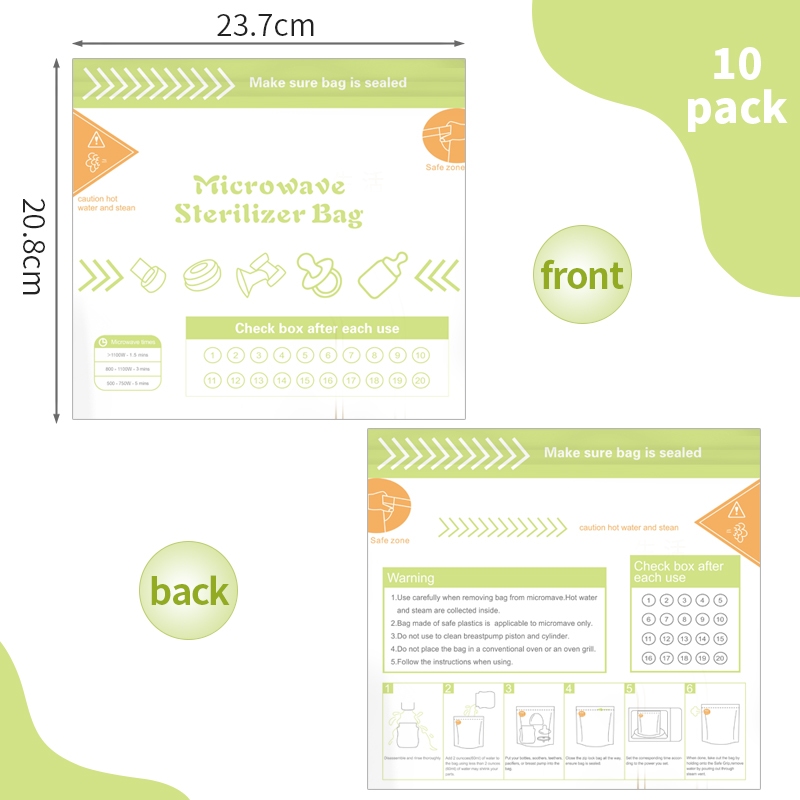 10Pcs Kantong Sterilisasi Micr - Zwitsal Baby Products ulasan dan harga